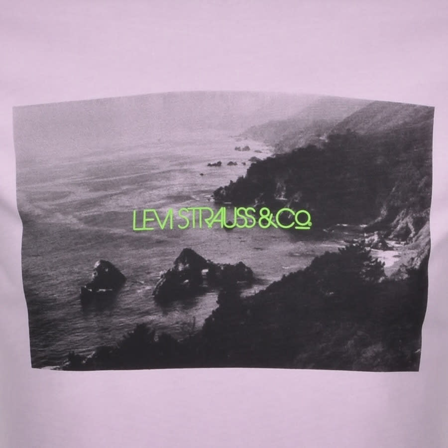 Alternative Image for ProductLevis Original Crew Neck Logo T Shirt Lilac3